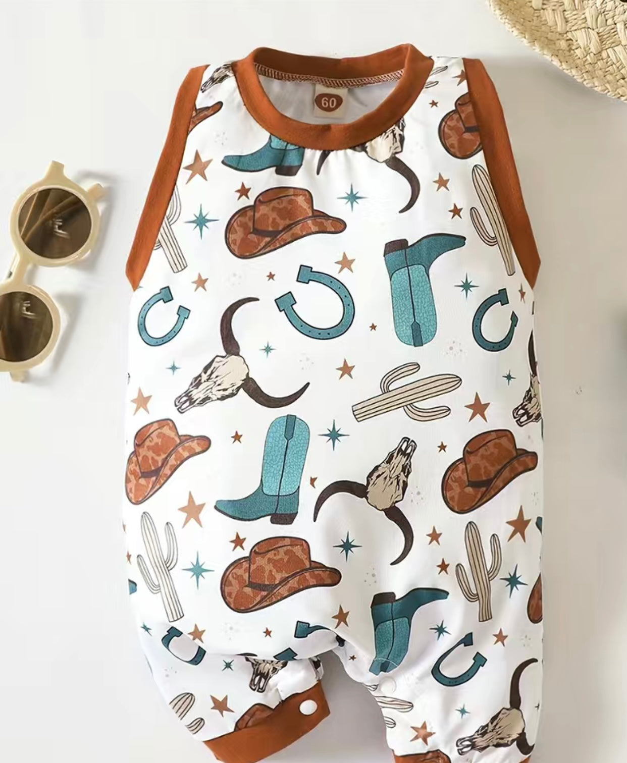 Brady Western Onesie