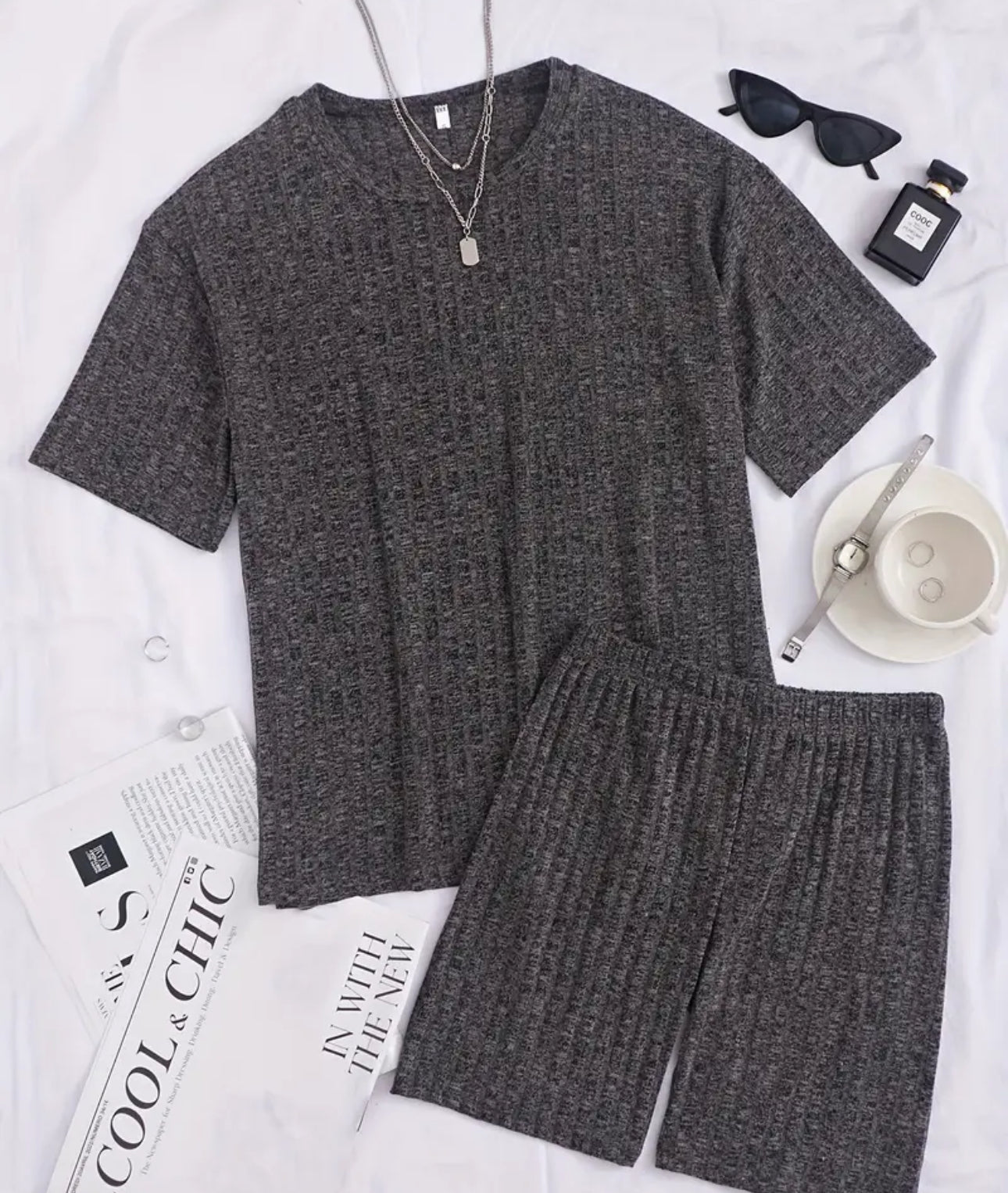 Ribbed Lounge Set